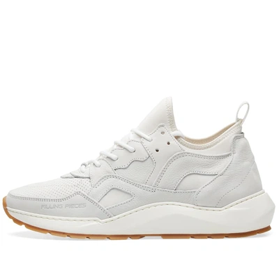 Shop Filling Pieces Origin Low Arch Runner Fence Sneaker In White