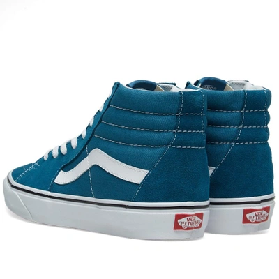 Shop Vans Sk8-hi In Blue