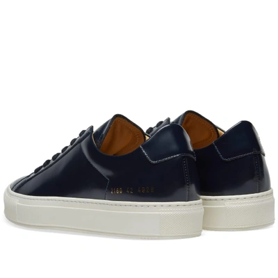 Shop Common Projects Original Achilles Low Premium In Blue