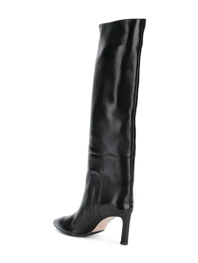 Shop Stuart Weitzman Emiline Knee High Boots In Black