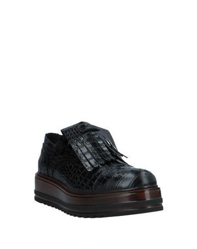 Shop Weekend Max Mara Laced Shoes In Black
