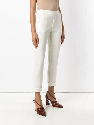 Shop P.a.r.o.s.h Tailored Cropped Trousers