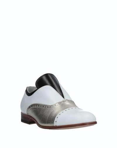 Shop Aranth Loafers In White