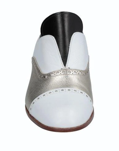 Shop Aranth Loafers In White