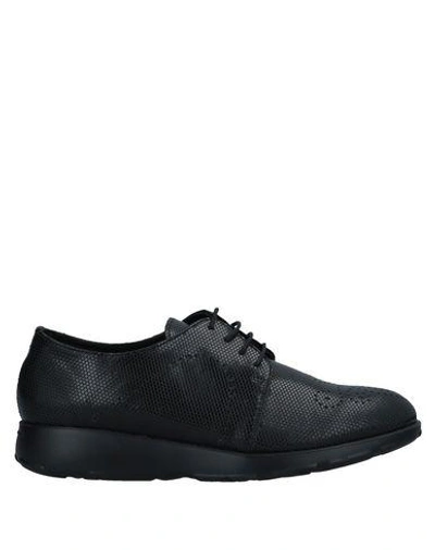 Shop Fratelli Rossetti Laced Shoes In Black