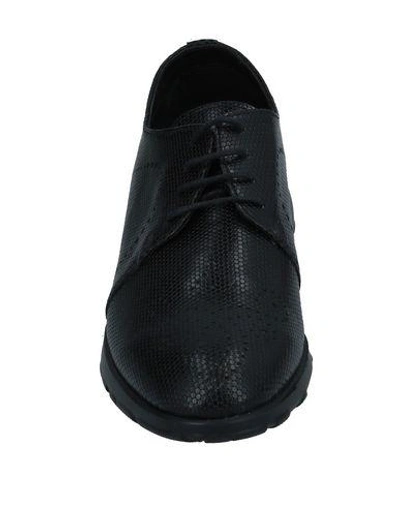 Shop Fratelli Rossetti Laced Shoes In Black