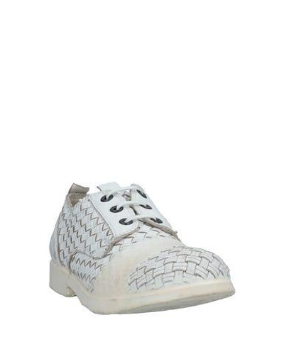 Shop Rubber Soul Laced Shoes In White