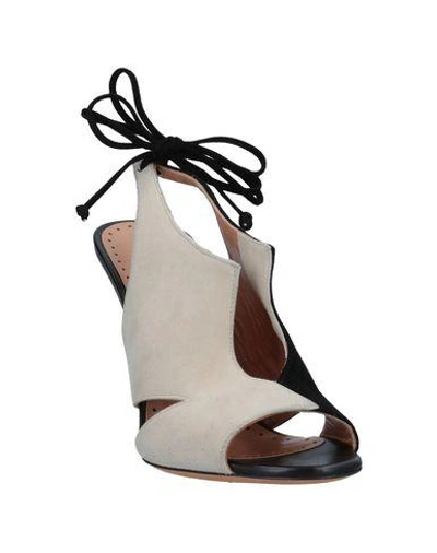 Shop Alexa Wagner Sandals In Beige