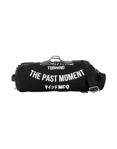 Shop Mcq By Alexander Mcqueen Travel & Duffel Bag In Black