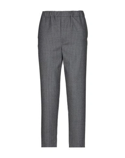 Shop Lucio Vanotti Casual Pants In Grey