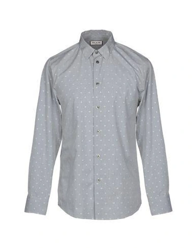 Shop Paul & Joe Solid Color Shirt In Grey