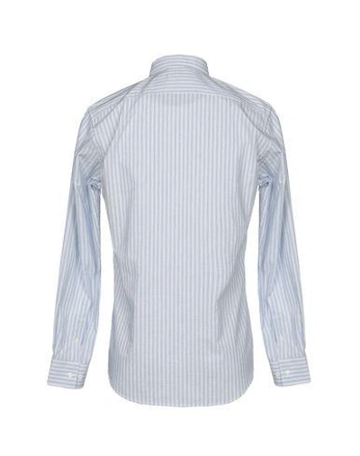 Shop Paul & Joe Striped Shirt In Sky Blue