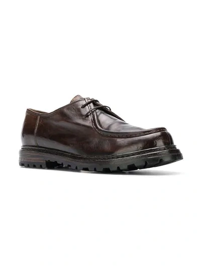 Shop Officine Creative 'volcov 1' Schnürschuhe In Brown