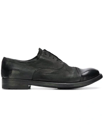 Shop Officine Creative Hive 4 Oxford Shoes In Black