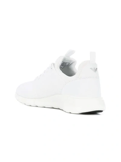 Shop Ea7 Running Sneakers In White