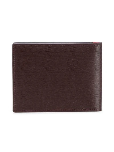 Shop Paul Smith Billfold Wallet In Red