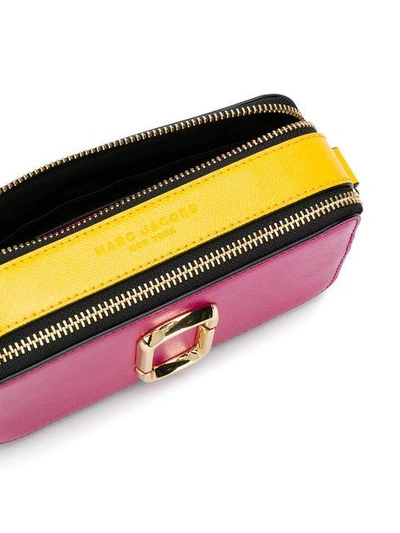 Shop Marc Jacobs The Snapshot Small Camera Bag In Pink