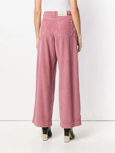 Shop Pinko Heidi Palazzo Jeans In Pink