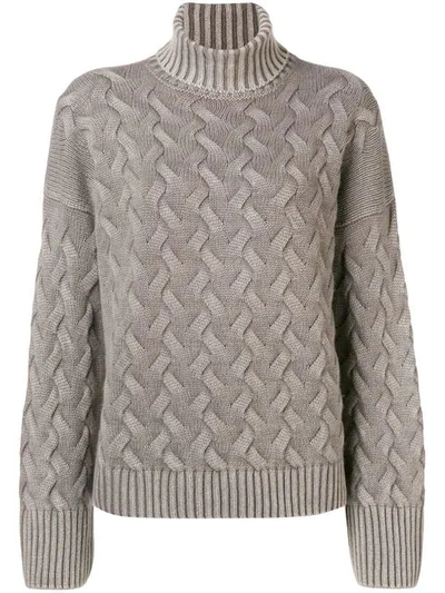 Shop Iris Von Arnim Aspen Sweater - Grey