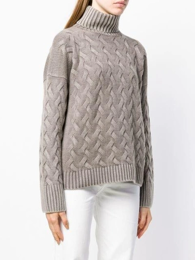 Shop Iris Von Arnim Aspen Sweater - Grey