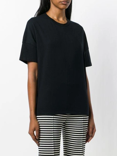 Shop Krizia Loose Fitted T-shirt - Black