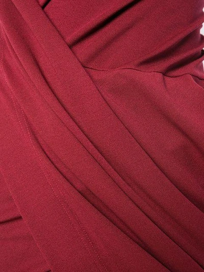 Shop Vivienne Westwood Off-the-shoulder Dress - Red