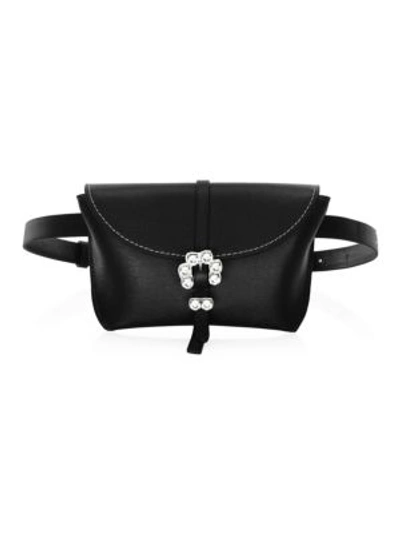 Shop 3.1 Phillip Lim / フィリップ リム Hudson Leather Belt Bag In Black