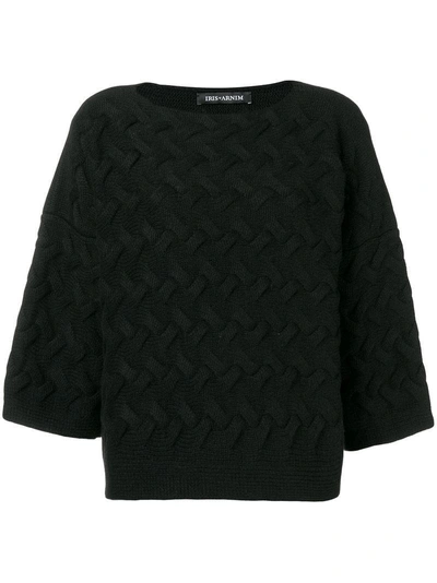 Shop Iris Von Arnim Arctic Sweater - Black
