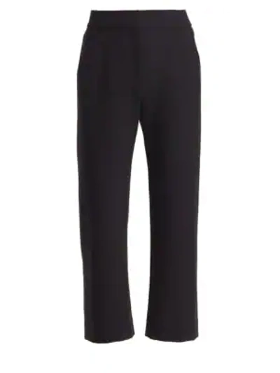 Shop A.l.c Torrence Crop Trousers In Black