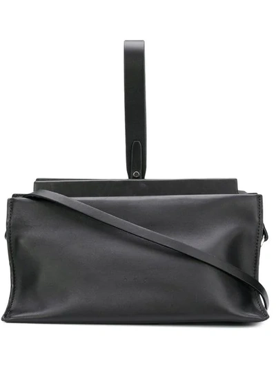Shop Aesther Ekme Slope Clutch Bag In Black