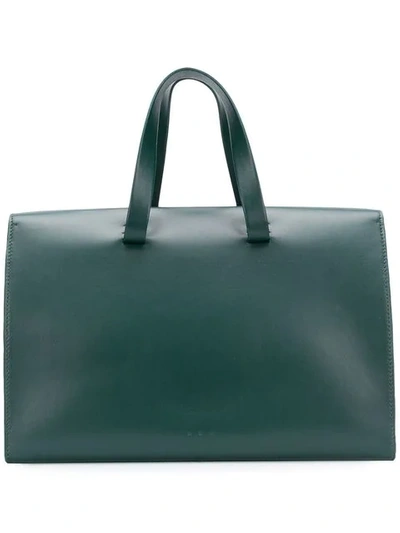 Shop Aesther Ekme Barrel Tote Bag - Green