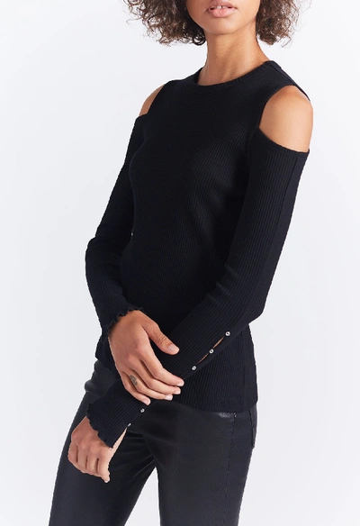Shop Current Elliott The Going Steady Top In Caviar