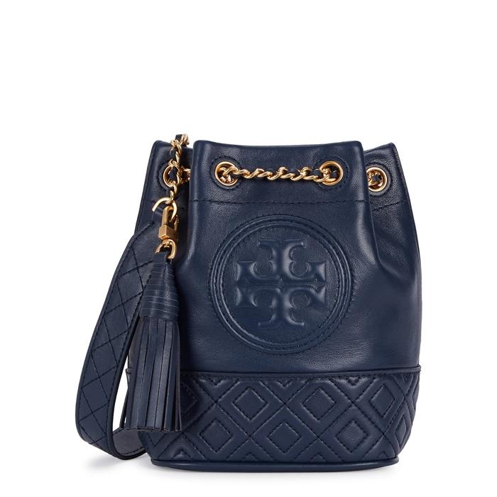 tory burch mini fleming bucket bag
