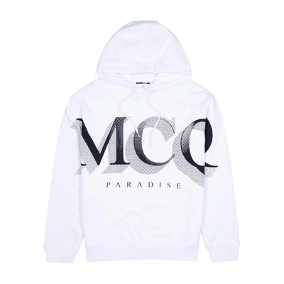 Shop Mcq By Alexander Mcqueen White Logo-print Cotton Sweatshirt