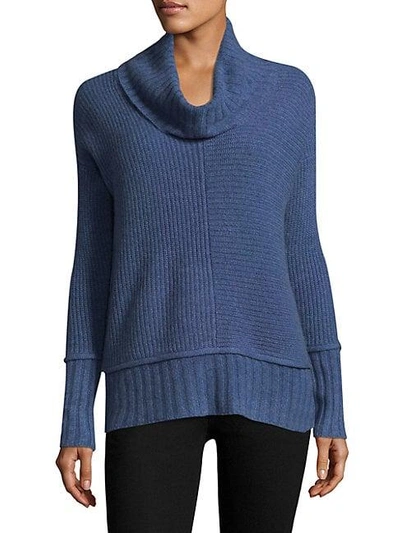 Shop Saks Fifth Avenue Cashmere Pullover Sweater In Flannel