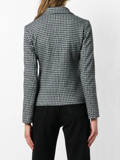 Shop Antonelli Virginia Houndstooth Blazer - Black