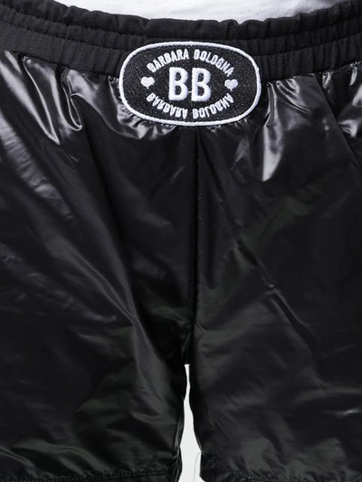 Shop Barbara Bologna Loose Track Trousers - Black