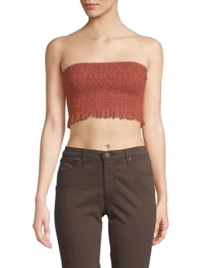 Shop Free People Callie Bandeau Top In Terracotta