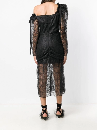 Shop Magda Butrym Lace Midi Dress