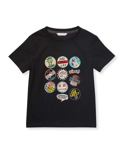 Shop Little Marc Jacobs Patch Graphic T In Nocolor