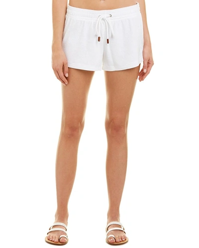 Shop Vilebrequin Terry Cloth Short In White