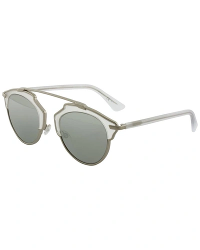 Shop Dior Unisex So Real Sunglasses In Nocolor