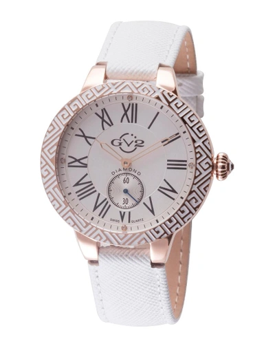 Shop Gv2 Astor Enamel Diamond Watch In Nocolor