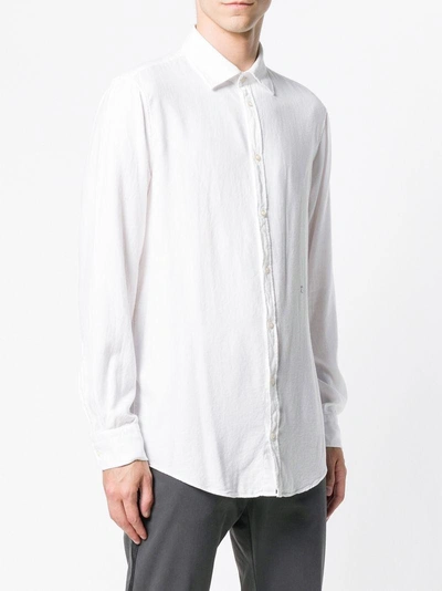 Shop Massimo Alba Genov Shirt In White