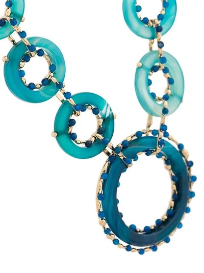 Shop Rosantica Blue Ruote Stone Bead Necklace