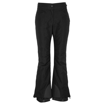 Shop Moncler Technical Black Nylon Trousers