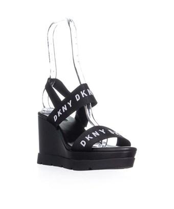 dkny cati slingback wedge sandals