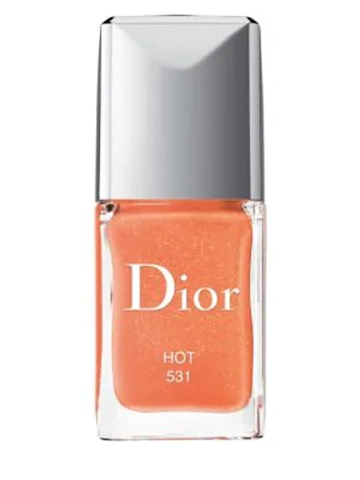 Shop Dior Limited Edition Couture Colour Gel Shine Longwear Nail Lacquer In 531 Hot