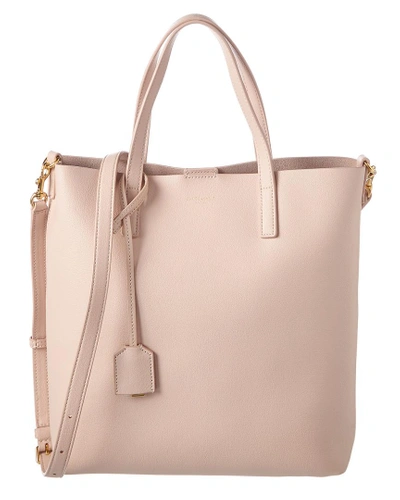 Shop Saint Laurent Toy Leather Shopping Tote In Pink