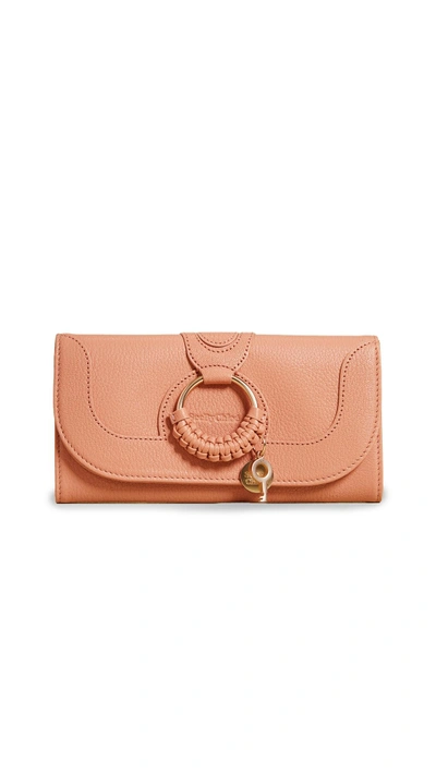 Shop See By Chloé Hana Continental Wallet In Canyon Sunset
